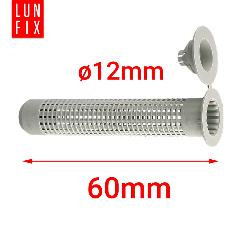 Tuleja siatkowa 12x60mm M6 10szt.