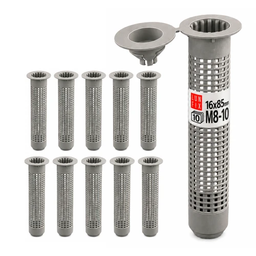 Tuleja siatkowa 16x85mm M8-10 10szt.