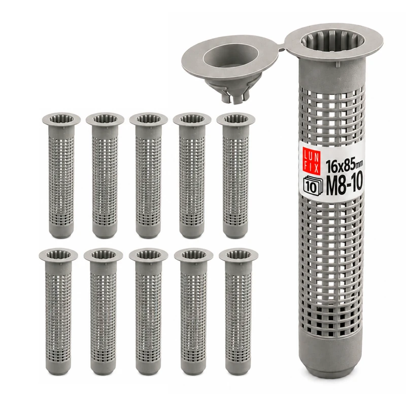 Tuleja siatkowa 16x85mm M8-10 10szt.