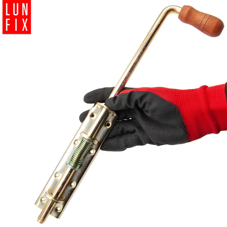 Zasuwa ryglowa 400x50 mm ze sprężyną ZSRD400