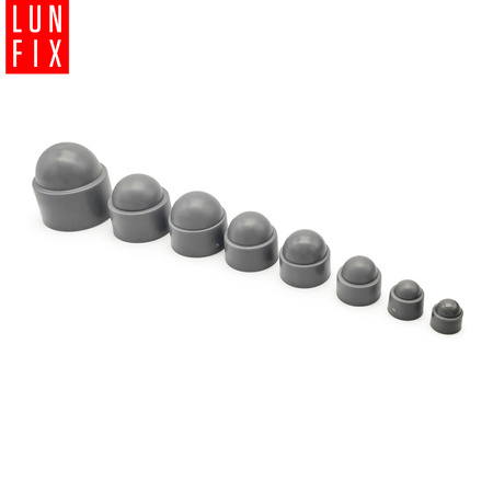 245 el. zestaw maskownic szarych M5-M20 + organizer