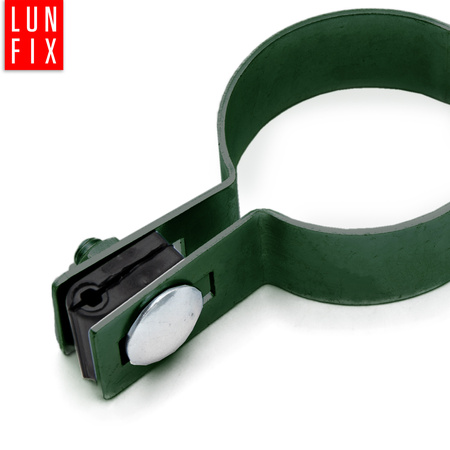 Obejma pośrednia fi48 mm zielona komplet