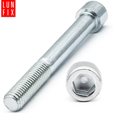 Śruby imbusowe M12x80 ocynkowane DIN912 klasa 8.8 1kg