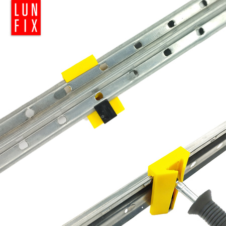 System mocowania listwy tynkarskiej 100 sztuk z kołkami