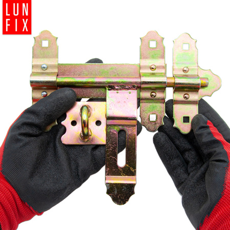 Zasuwa bramowa 200mm do bram drzwi ocynkowana ZRO1 1szt.