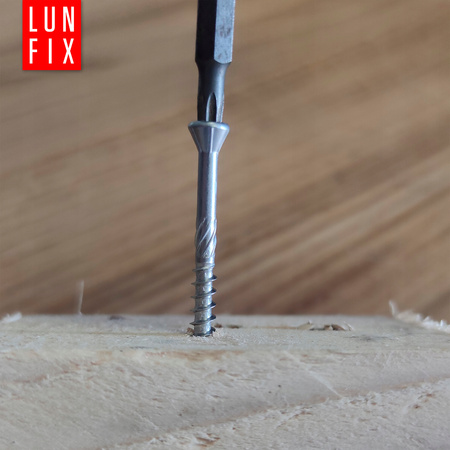 Wkręty tarasowe nierdzewne 4x30mm do deski tarasowej 200szt.