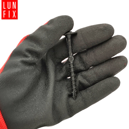 Wkręt talerzowy czarny 8x80 ozdobny ocynkowany 50szt.