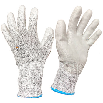 Rękawice robocze antyprzecięciowe bardzo mocne 10 XL 1szt.