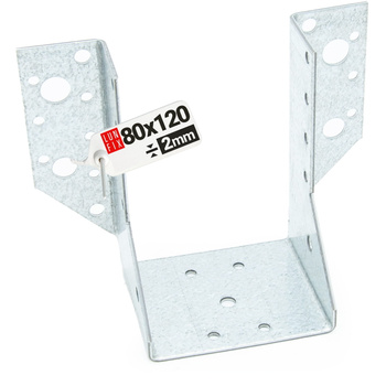 Wieszak belki 80x120 mm wspornik łącznik WB80