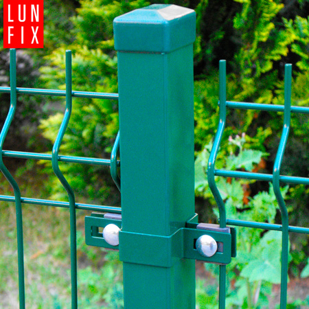 Słupek ogrodzeniowy 60x40 LUNBERG 60x40x2600 1,5mm grubości, zielony 260cm 2,6m
