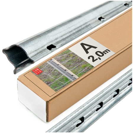 Słupek ogrodzeniowy leśny 200cm 2m