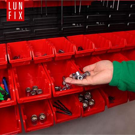 Kuweta warsztatowa czerwona 160x98x70 24szt.