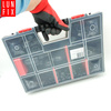245 el. zestaw maskownic czarnych M5-M20 + organizer