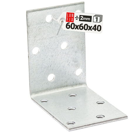 Kątownik montażowy 60x60x40x2 KM7 1szt.