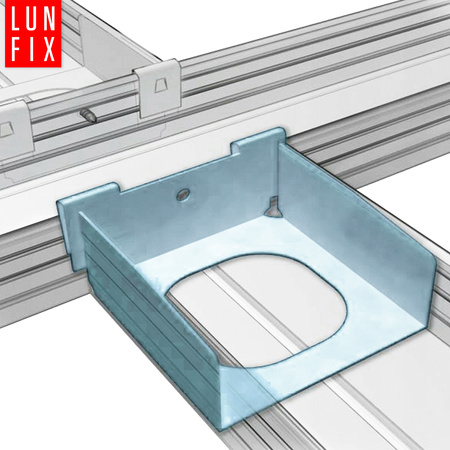 Łącznik poprzeczny jednostronny do profil CD60 1szt