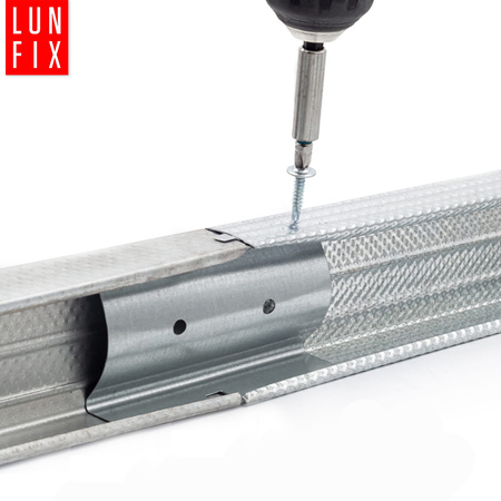 Łącznik wzdłużny 60/27 profil CD60 do montażu płyt G-K 50szt.