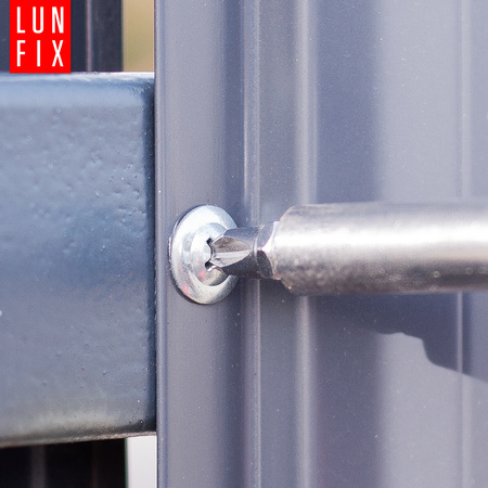 Zestaw wkrętów samowiercących 290szt. do metalu +bit PH2