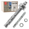 Kotwa ekspresowa do betonu M12 120mm pierścieniowa rozprężana 25szt.