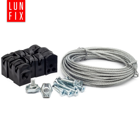 Zestaw do podwiązywania roślin 10m do szklarni LUN FIX