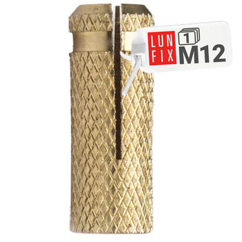 Tuleja kotwa rozporowa wbijana mosiężna M12 1szt.