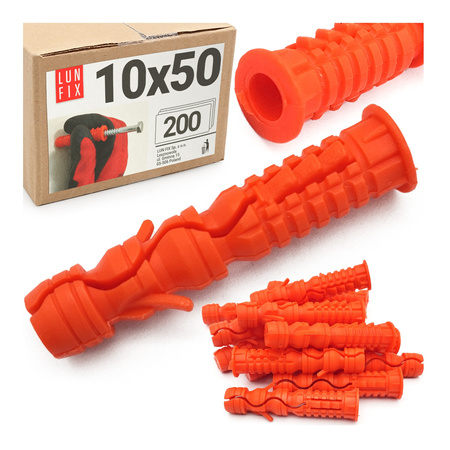 Koszulka kołka rozporowego 10x50mm 200szt.