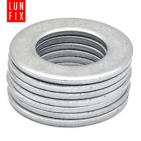 Podkładka płaska okrągła M5 ocynkowana DIN125 25szt.