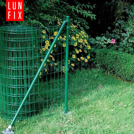 Nasadka wspornik słupa podporowego fi43mm zielony