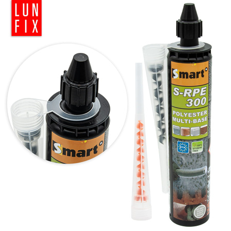 Kotwa chemiczna do betonu żywica poliestrowa S-RPE 300ml UE 12 sztuk