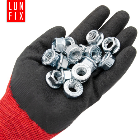 Nakrętka kołnierzowa M16 DIN6923 ocynkowana 1kg