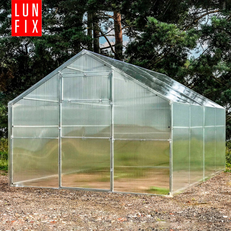 Szklarnia z poliwęglanu 2,8x10m domek profil 20x40mm grubość 6mm