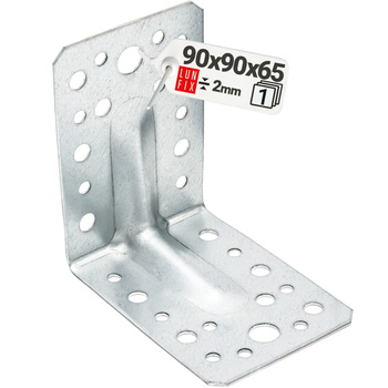 Kątownik z przetłoczeniem KPL1 90x90x65x2,0 1szt.