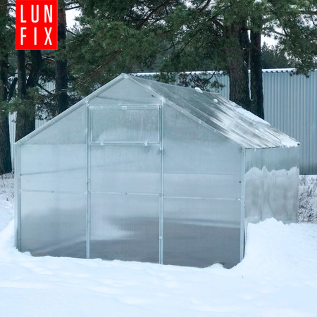 Szklarnia z poliwęglanu 2,8x6m profil 20x40mm grubość 6mm