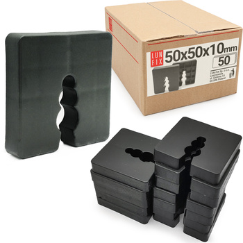 Podkładka dystansowa 10mm 50x50mm wyrównująca 50szt.