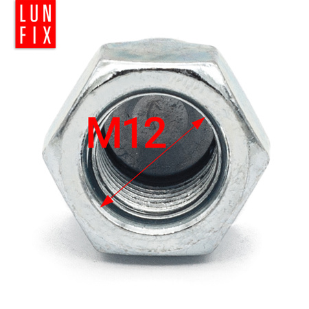 Nakrętka kołpakowa M12 DIN1587 ocynkowana 10szt.