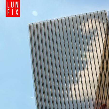 Poliwęglan komorowy 10mm płyta brązowa 105x200cm