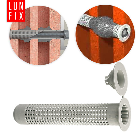 Tuleja siatkowa 16x130mm M8-10 do kotw chemicznych
