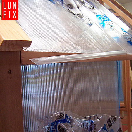 Poliwęglan komorowy 10mm płyta bezbarwna 105x200cm