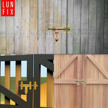 Zasuwa bramowa 200mm do bram drzwi ocynkowana ZRO1 1szt.