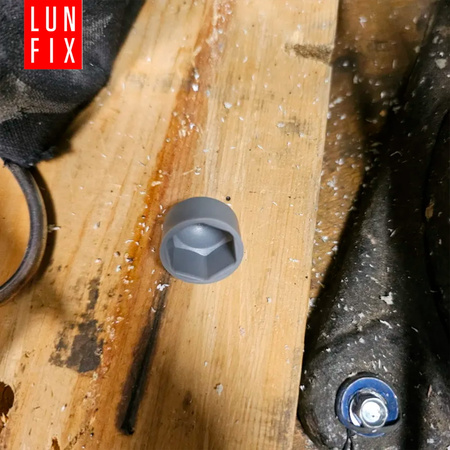 Zaślepka na śruby M14/22 maskownica kołpak szara 100szt.