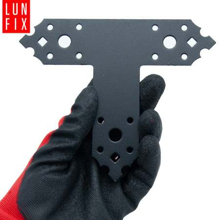 Łącznik płaski ozdobny typu "T" 170x140x40x2,5mm