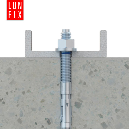 Kotwa ekspresowa do betonu M16 160mm pierścieniowa rozprężana 10szt.