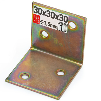 Kątownik szeroki 30x30x30x1,5 KS1 1szt.