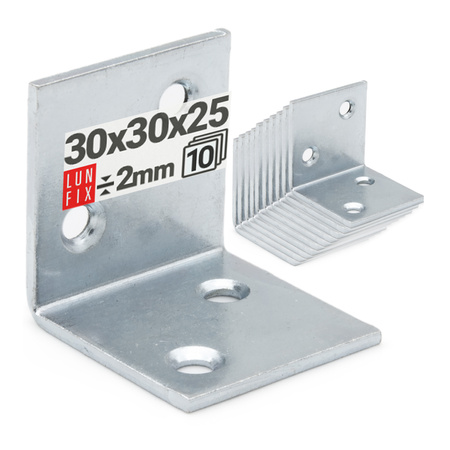 Kątownik szeroki 30x30x25x2 10szt.