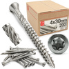 Wkręty tarasowe nierdzewne 4x30mm do deski tarasowej 200szt.