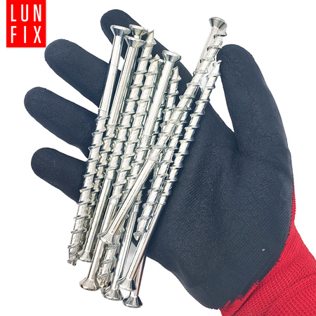 Wkręty do gazobetonu 8x160 łeb stożkowy z gniazdem TX30 50szt.