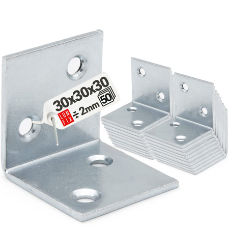 Kątownik szeroki 30x30x30x2,0 KS1 50szt.