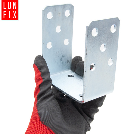 Zestaw podstawa słupa przykręcana typ U 100 + wkręty