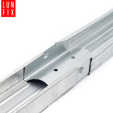 Łącznik wzdłużny 60/27 profil CD60 do montażu płyt G-K 50szt.