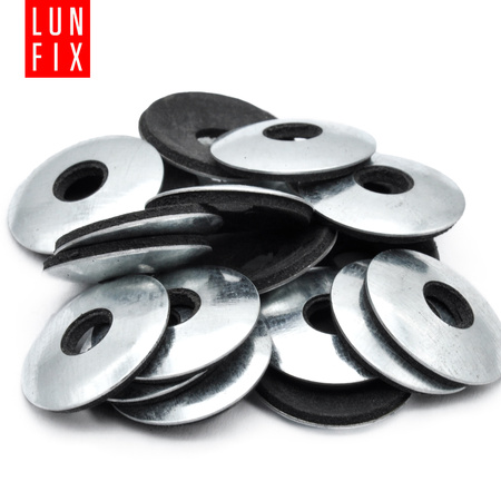 Podkładka z uszczelką gumową EPDM 8,7x25 mm ocynkowana 100szt