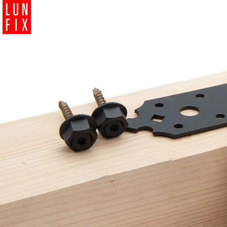 Łącznik płaski ozdobny typu "T" 170x140x40x2,5mm